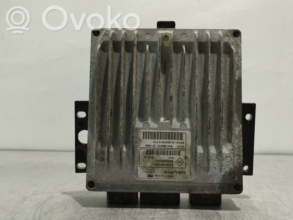 Unidad de control/módulo del motor   8200498188,8200469340,R0410B024D