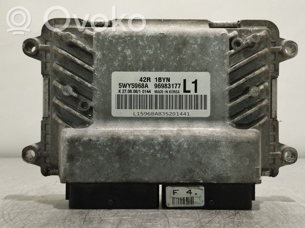Motorsteuergerät/-modul   96983177,5WY5968A