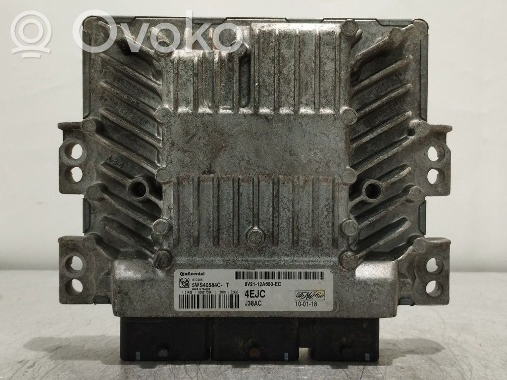 Engine control unit/module   8V2112A650EC,4EJC,5WS40584CT