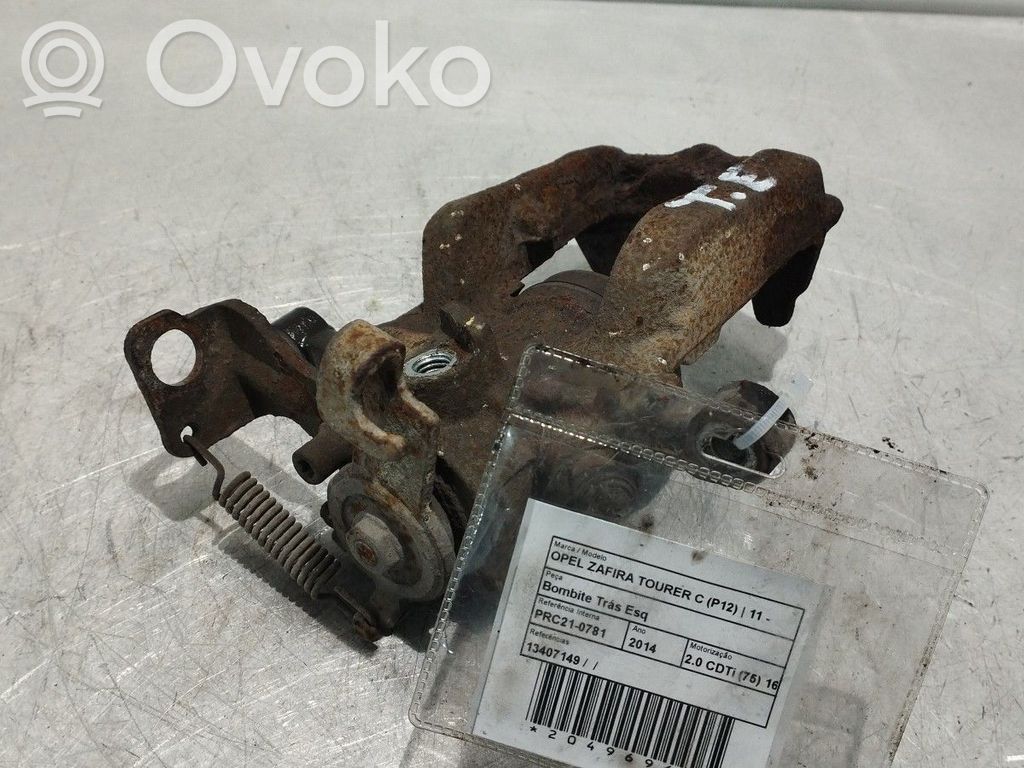 Opel Zafira C Tylny zacisk hamulcowy 