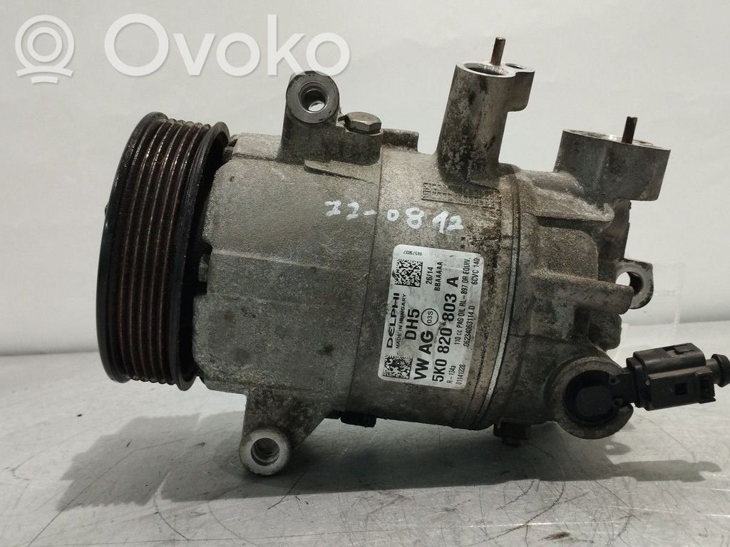 Compresor (pompă) aer condiționat (A/C)   5K0820803A