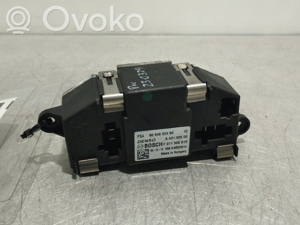 Citroen C4 I Picasso Relais de commande ventilateur chauffage
