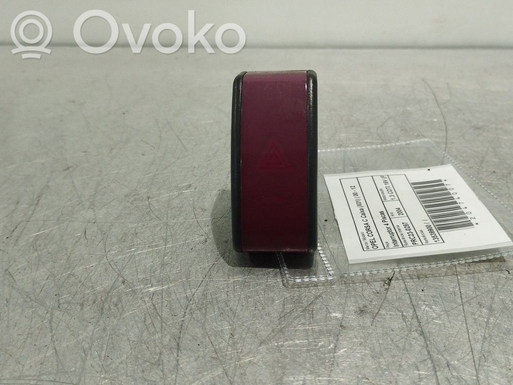 Botón interruptor de luz de peligro   13539900