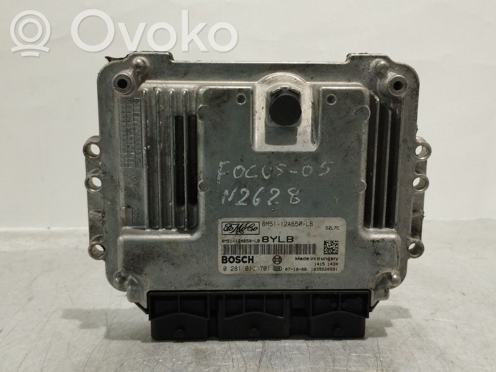 Variklio valdymo blokas   8M5112A650LB,0281011701,8YLV