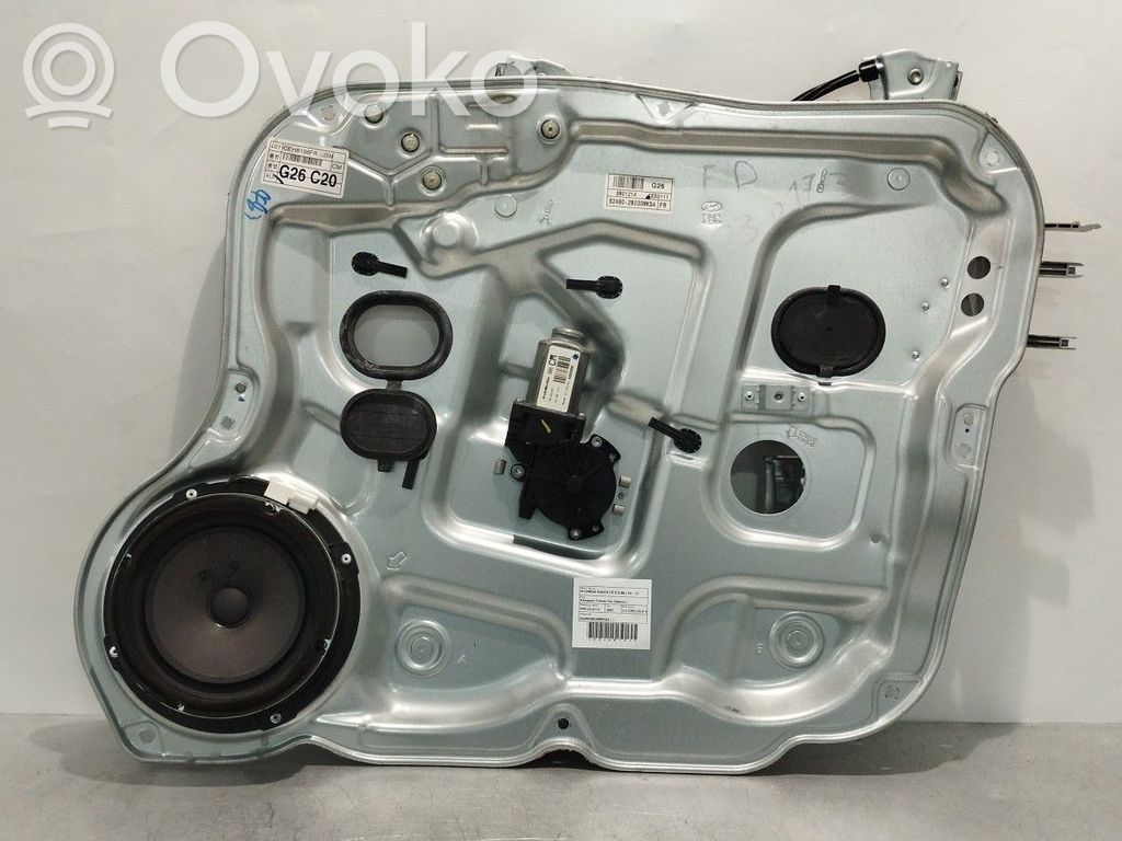 Hyundai Santa Fe Macara geam față fără motor 