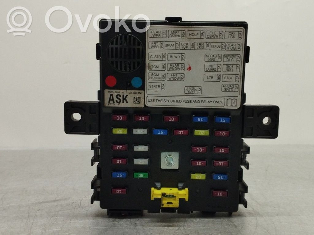 Chevrolet Spark SAM control unit 