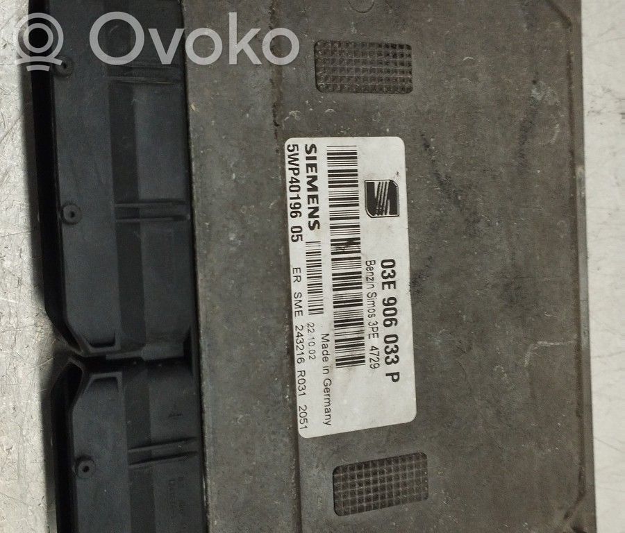 Seat Ibiza III (6L) Centralina/modulo del motore