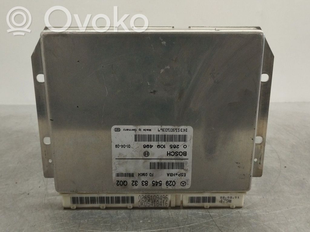 Mercedes-Benz A W168 Unitate/modul control ABS 