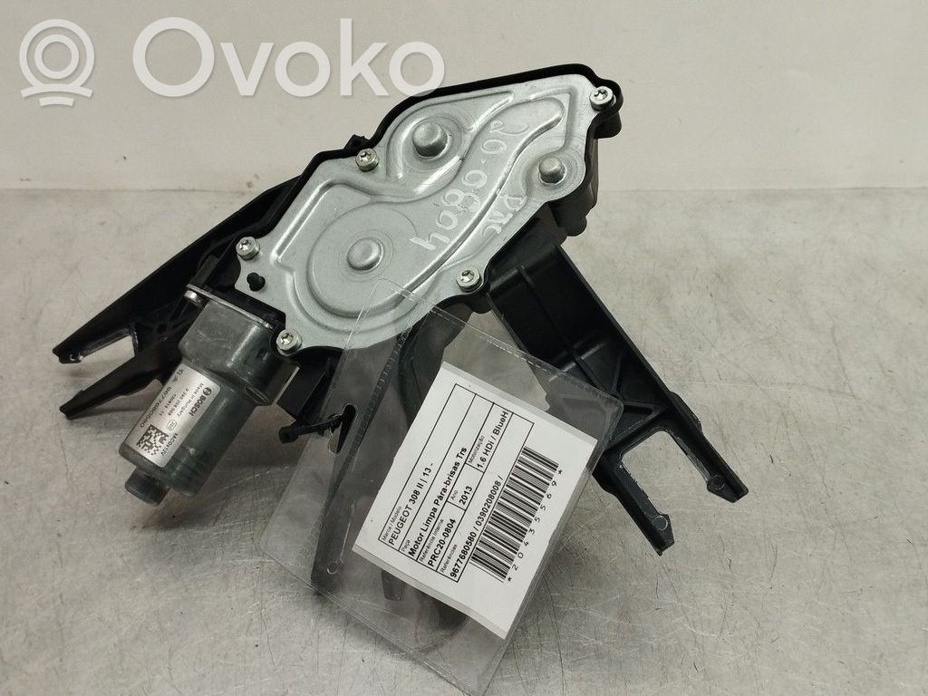 Peugeot 308 Motor ștergător lunetă 