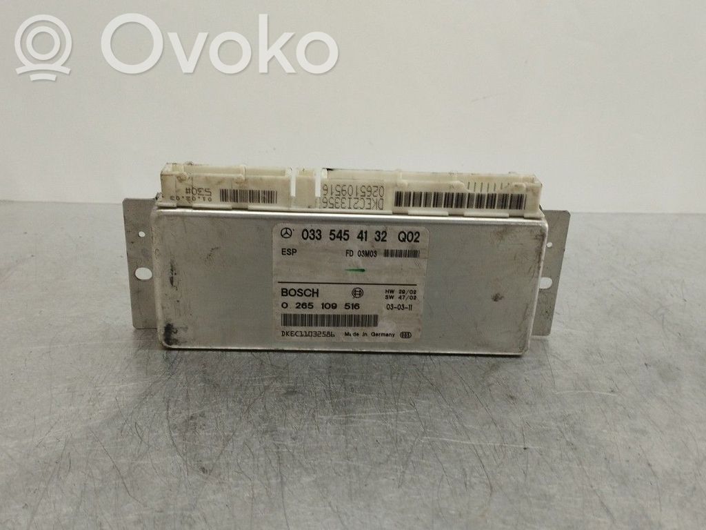 Mercedes-Benz E W211 Unitate/modul control ABS 