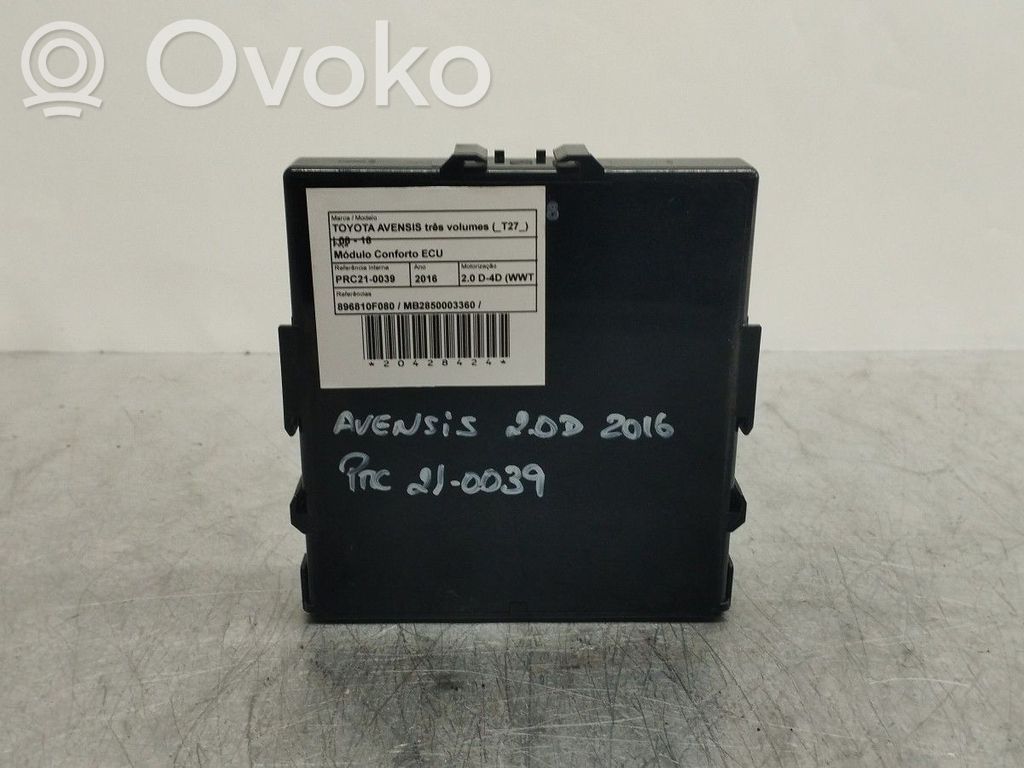 Toyota Avensis T270 Unitate/modul de control motor 