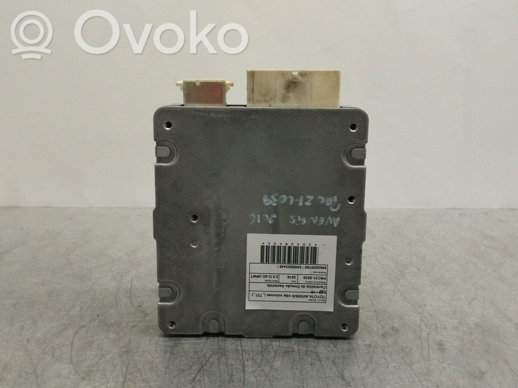 Toyota Avensis T270 Modulo di controllo della cremagliera dello sterzo