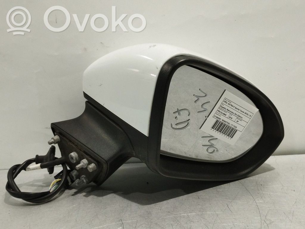 Opel Astra K Elektryczne lusterko boczne drzwi przednich 