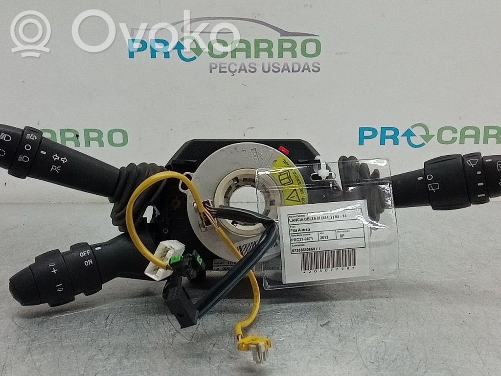 Lancia Delta Innesco anello di contatto dell’airbag (anello SRS) 