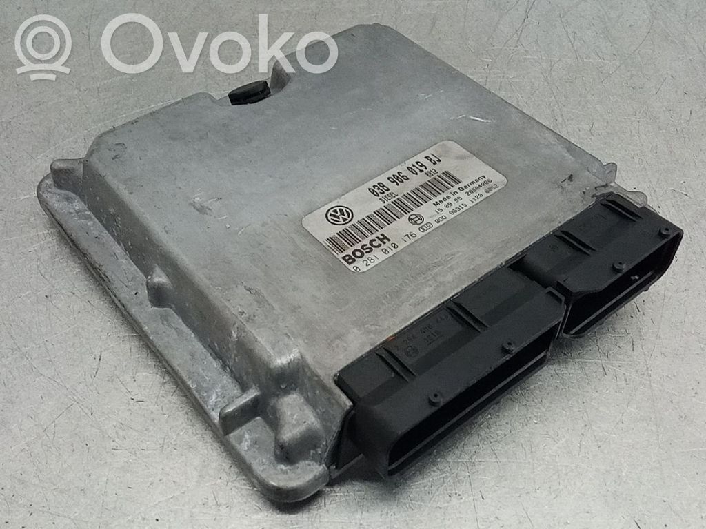 Moottorin ohjainlaite/moduuli   038906019BJ,0281010176