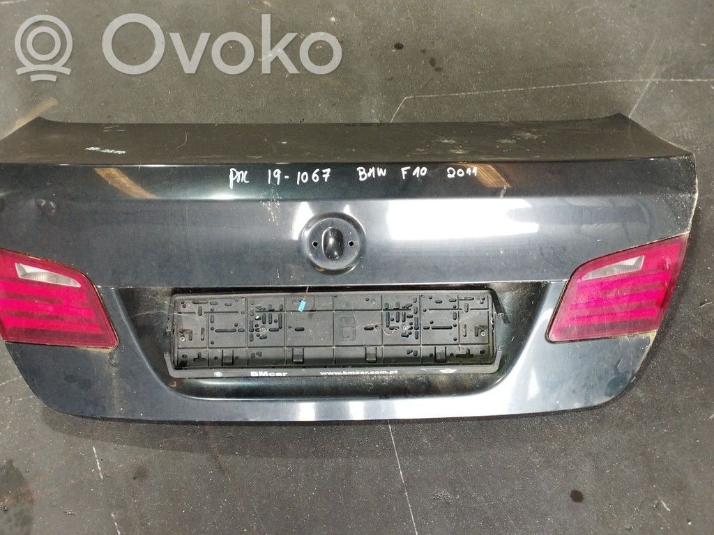 BMW 5 F10 F11 Aizmugurējais pārsegs (bagāžnieks) 