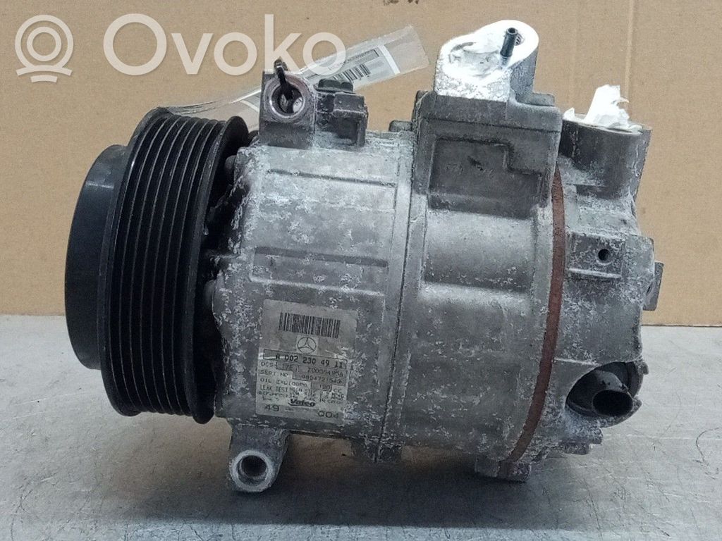 Klimakompressor Pumpe   A0022304911
