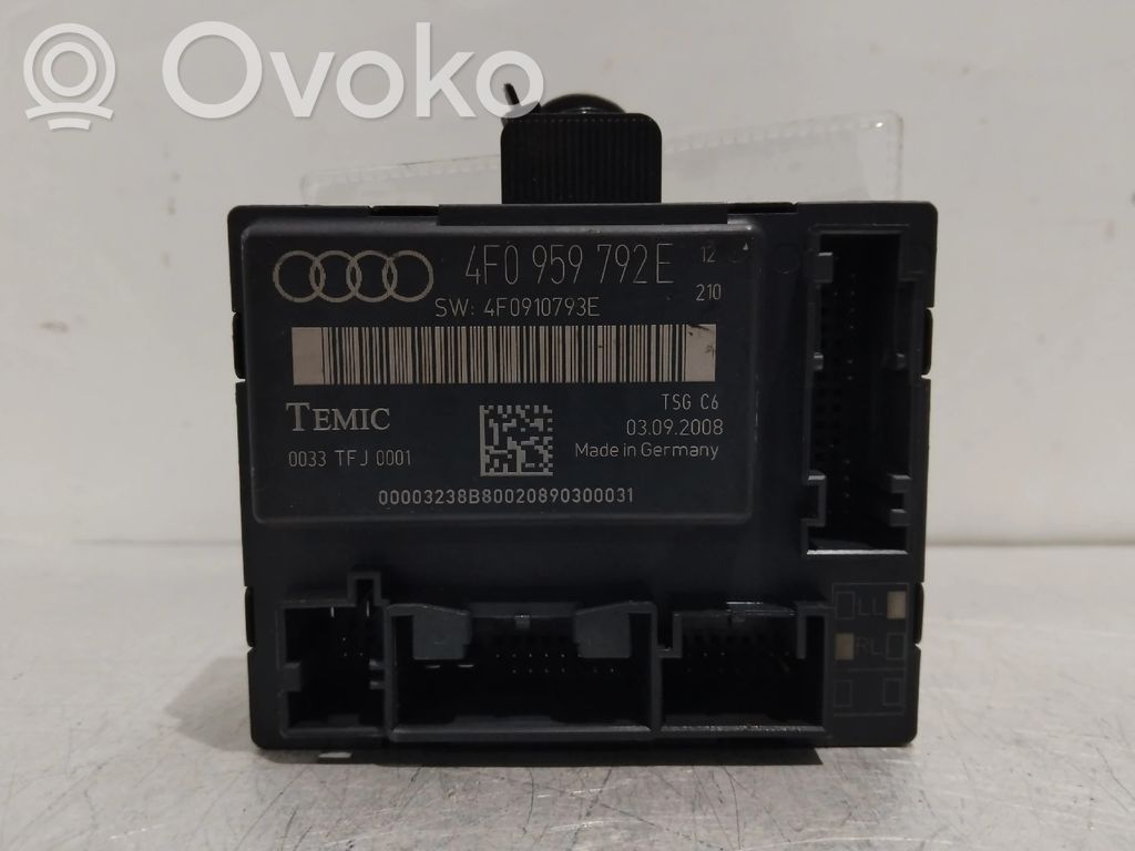 Audi A6 S6 C6 4F Fensterhebermotor Tür vorne 