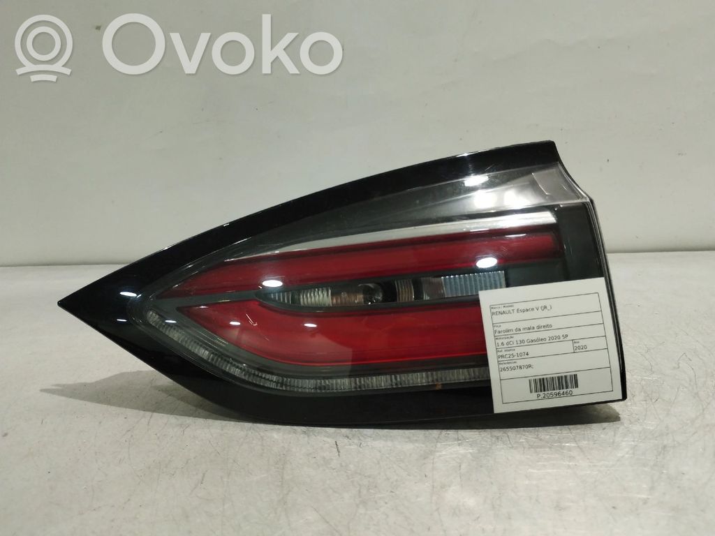 Tailgate rear/tail lights   265507870R