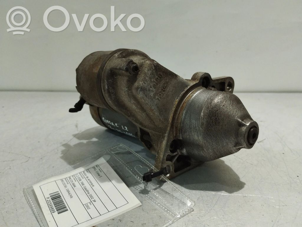 Starter motor   09115191,D6RA249
