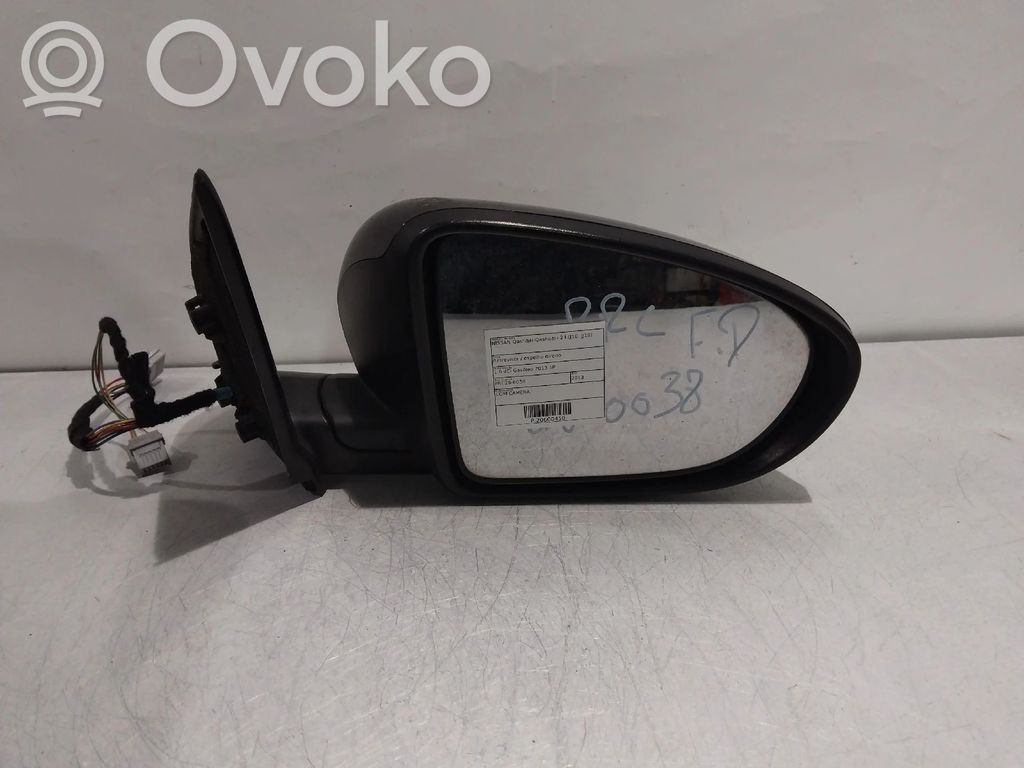 Nissan Qashqai Specchietto retrovisore elettrico portiera anteriore 