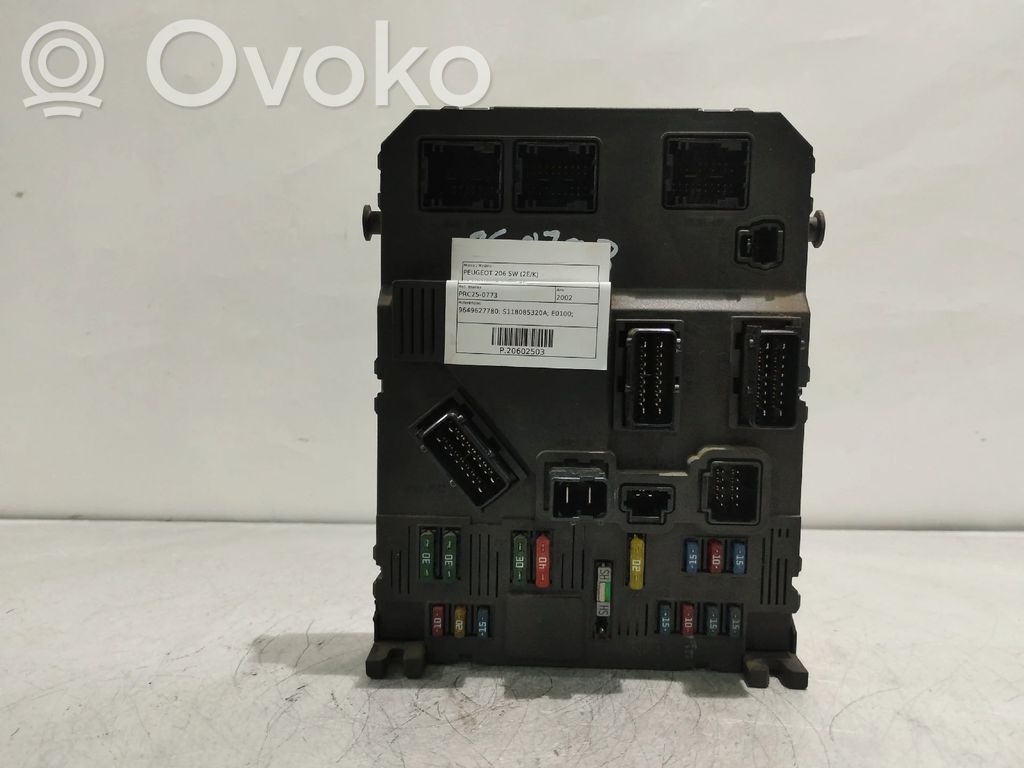 SAM control unit   9649627780,E0100,S118085320A