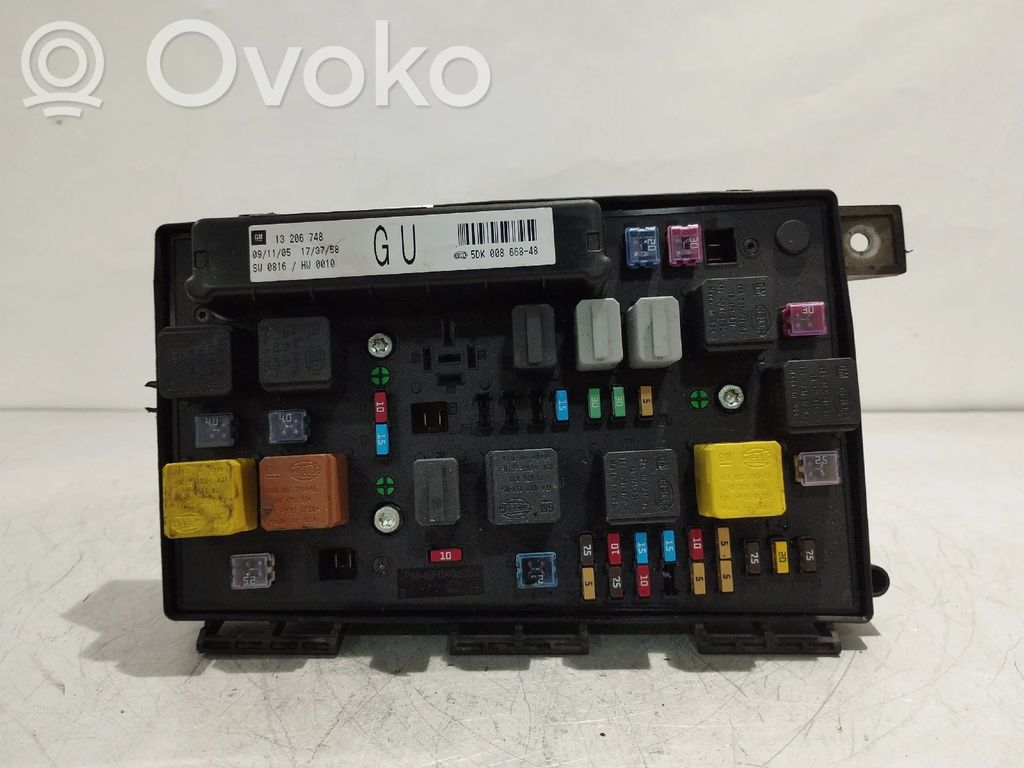 Opel Astra H SAM control unit 