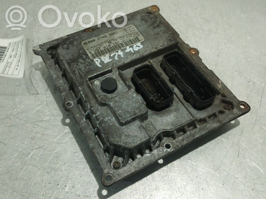 Engine control unit/module   0002749V001,0281010161