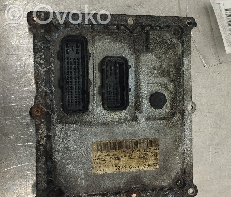 Engine control unit/module   0002749V001,0281010161