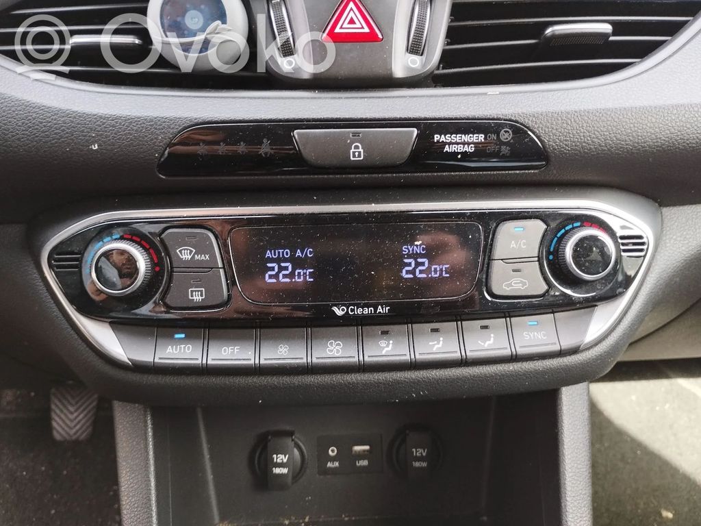 Unidad de control climatización