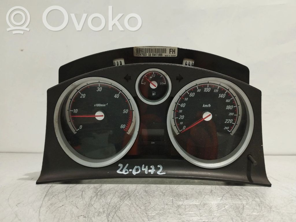 Opel Astra H Licznik / Prędkościomierz 