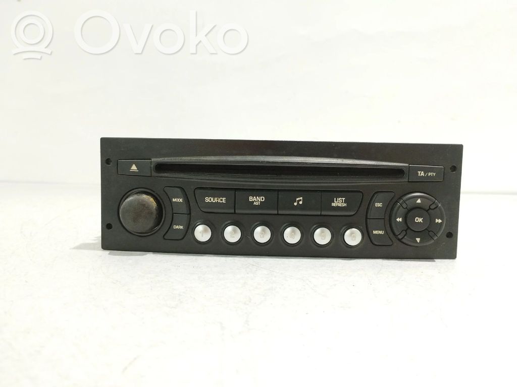 Peugeot 207 Unità principale autoradio/CD/DVD/GPS 