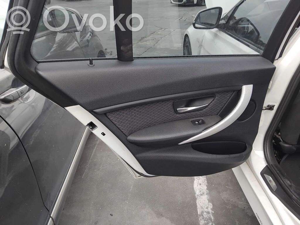 BMW 3 F30 F35 F31 Mechanizm podnoszenia szyby tylnej bez silnika 