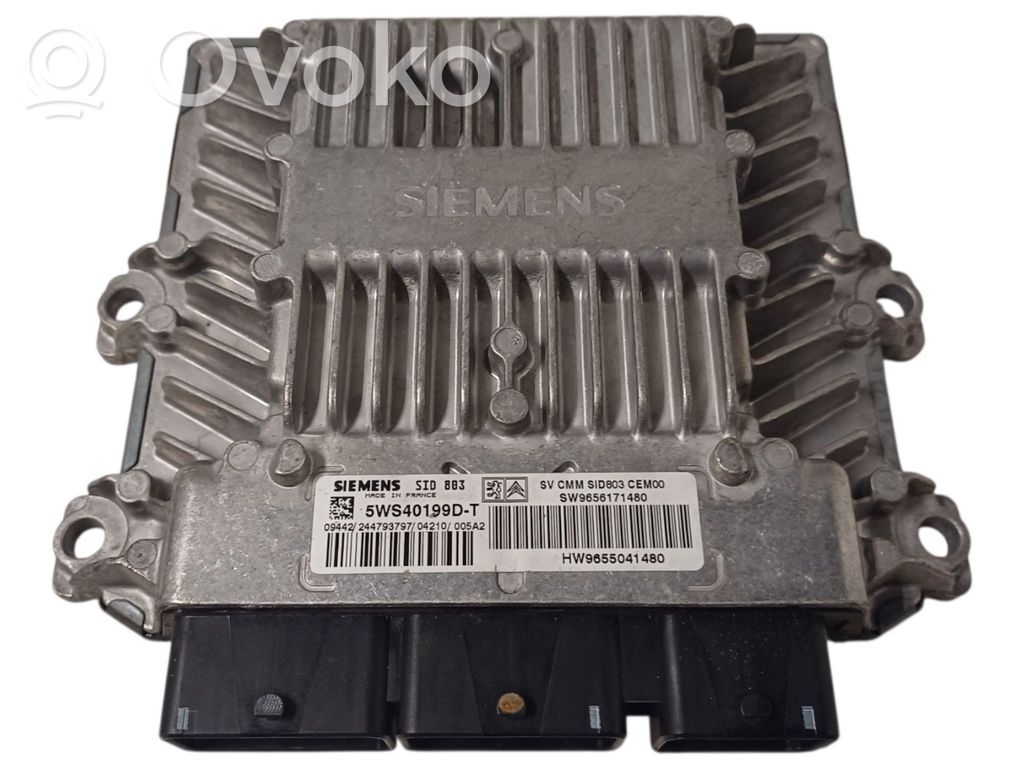 Engine control unit/module   9656171480,9656171480,RHR