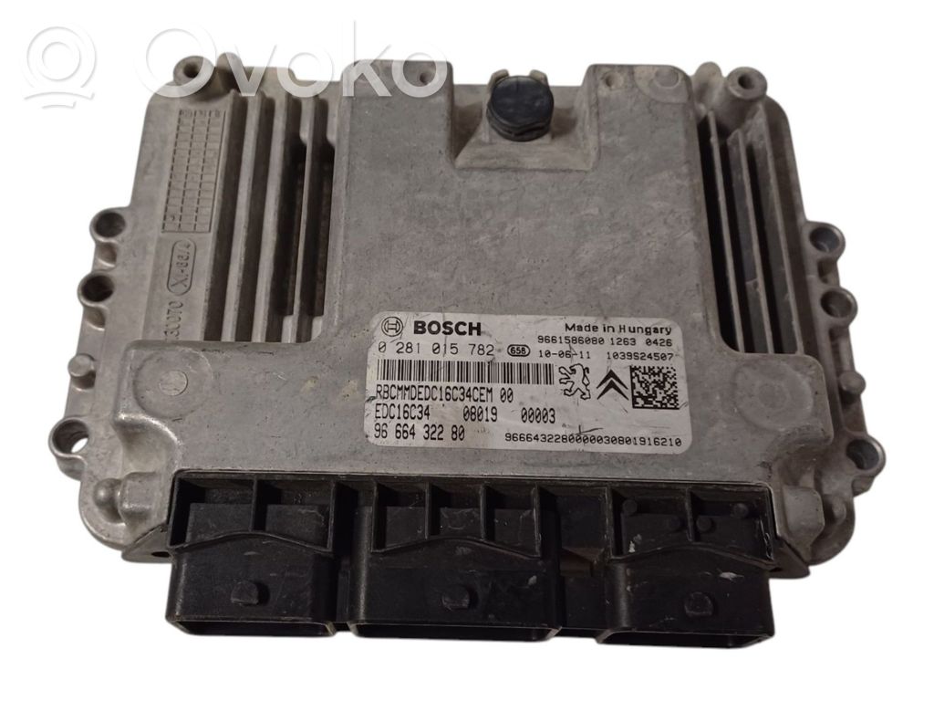 Engine control unit/module   0281015782,0281015782,199A9000