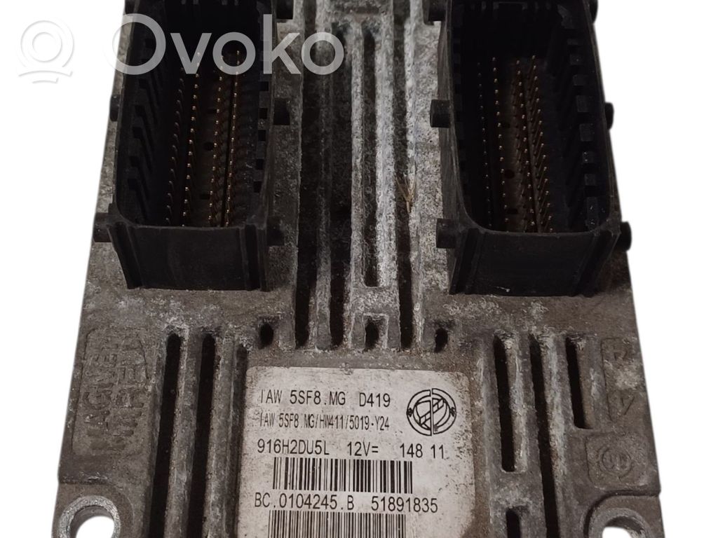Lancia Ypsilon Engine control unit/module 