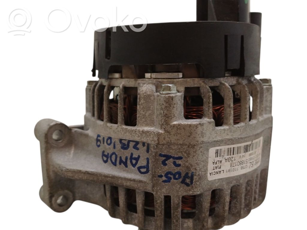 Fiat Panda III Ģenerators 