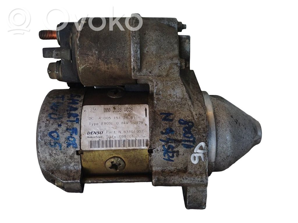 Smart ForTwo I MC01 Electromotor 
