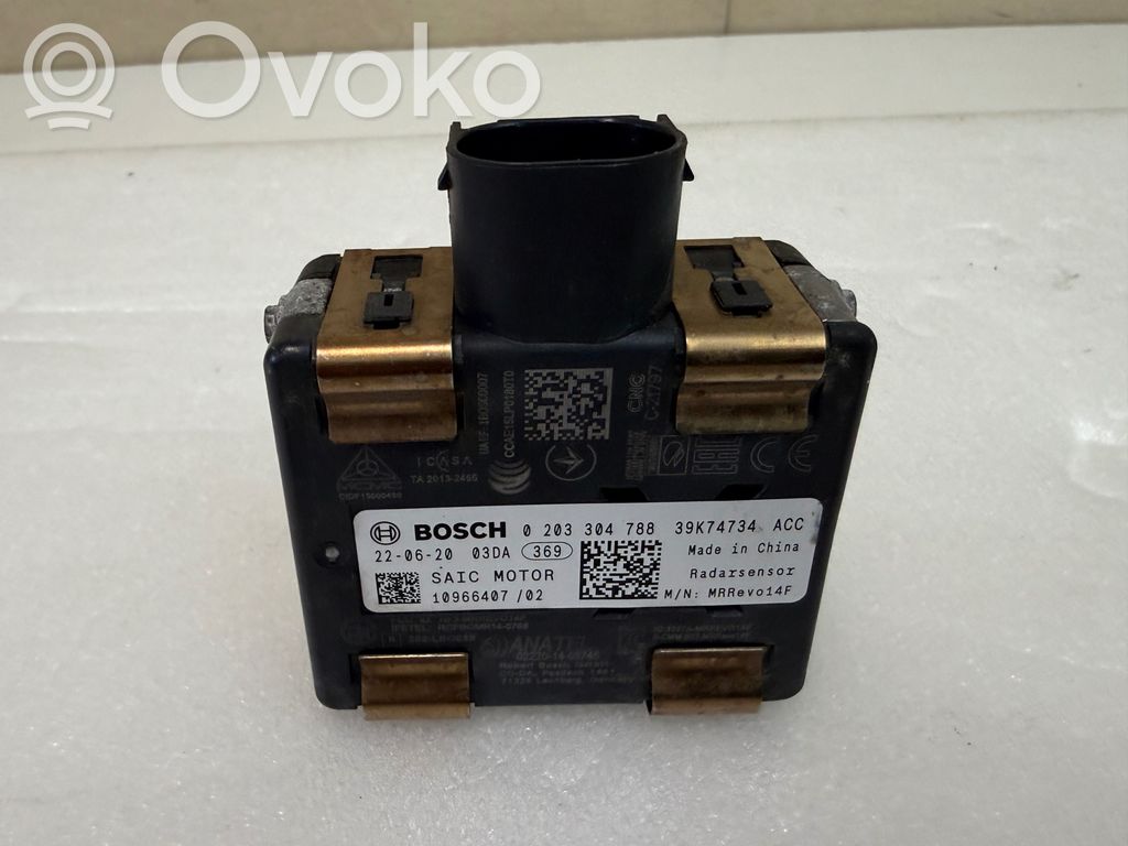 MG ZS Sensor de radar Distronic 