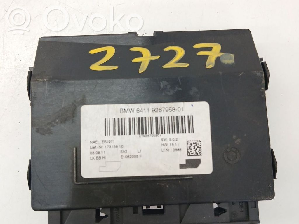 BMW 1 E81 E87 Inne komputery / moduły / sterowniki 