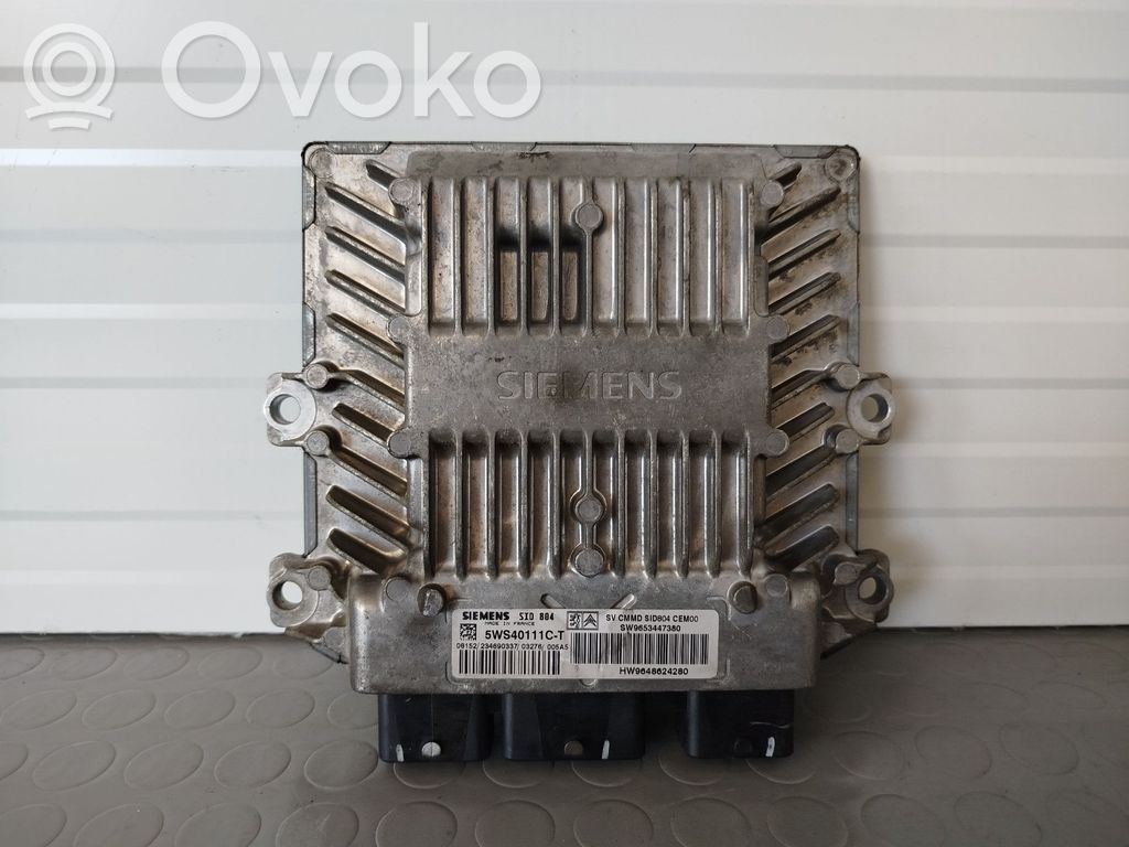 Unidad de control/módulo del motor   9653447380
