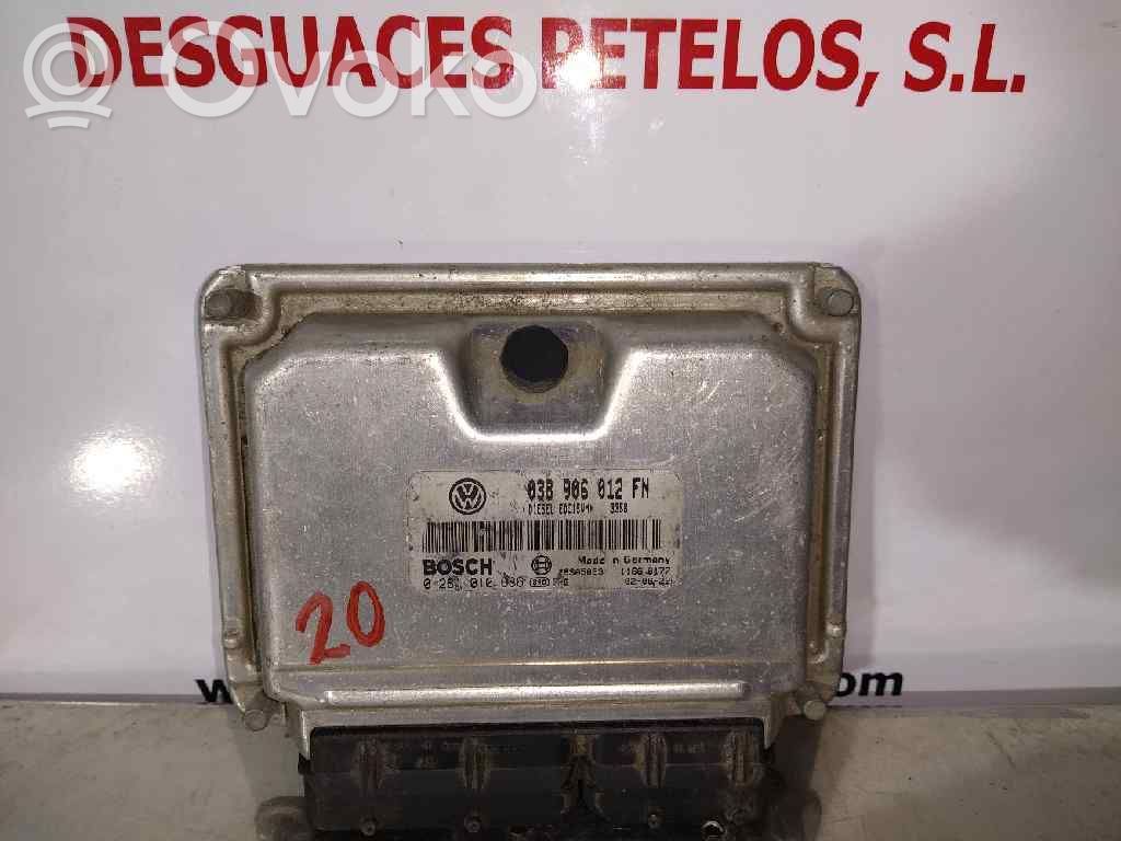 Engine control unit/module   038906012FN