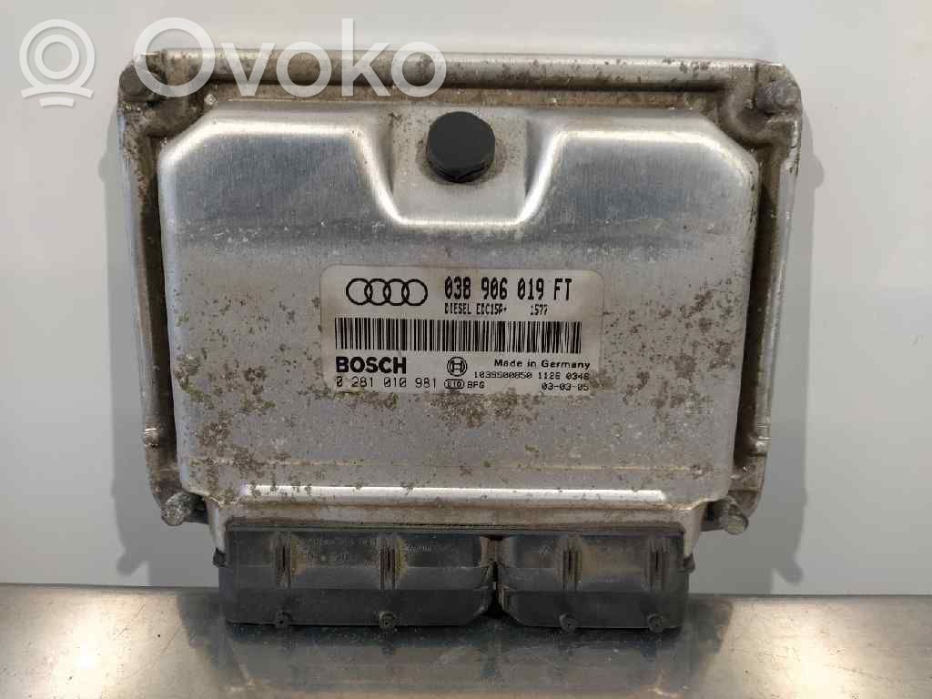 Unidad de control/módulo del motor   038906019FT