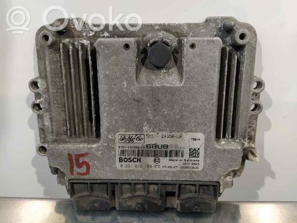 Unidad de control/módulo del motor   5M5112A650LB