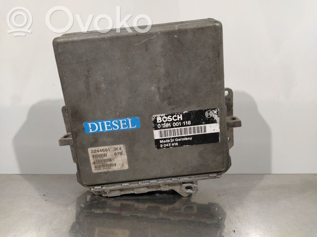 BMW 3 E36 Unidad de control/módulo del motor 