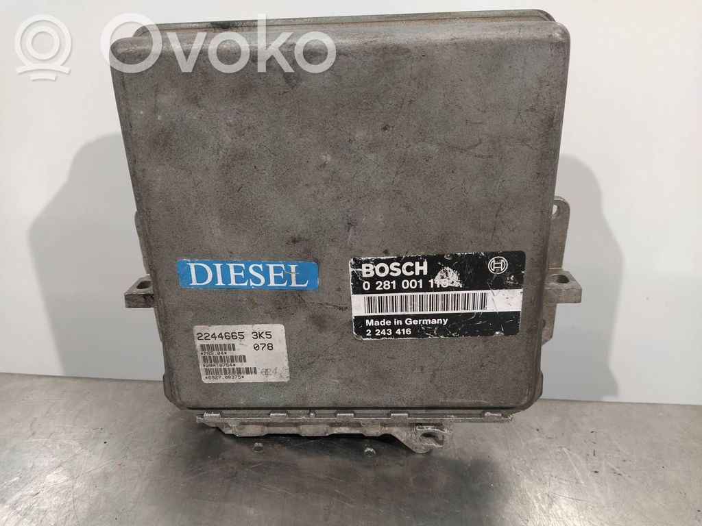 BMW 3 E36 Unidad de control/módulo del motor 