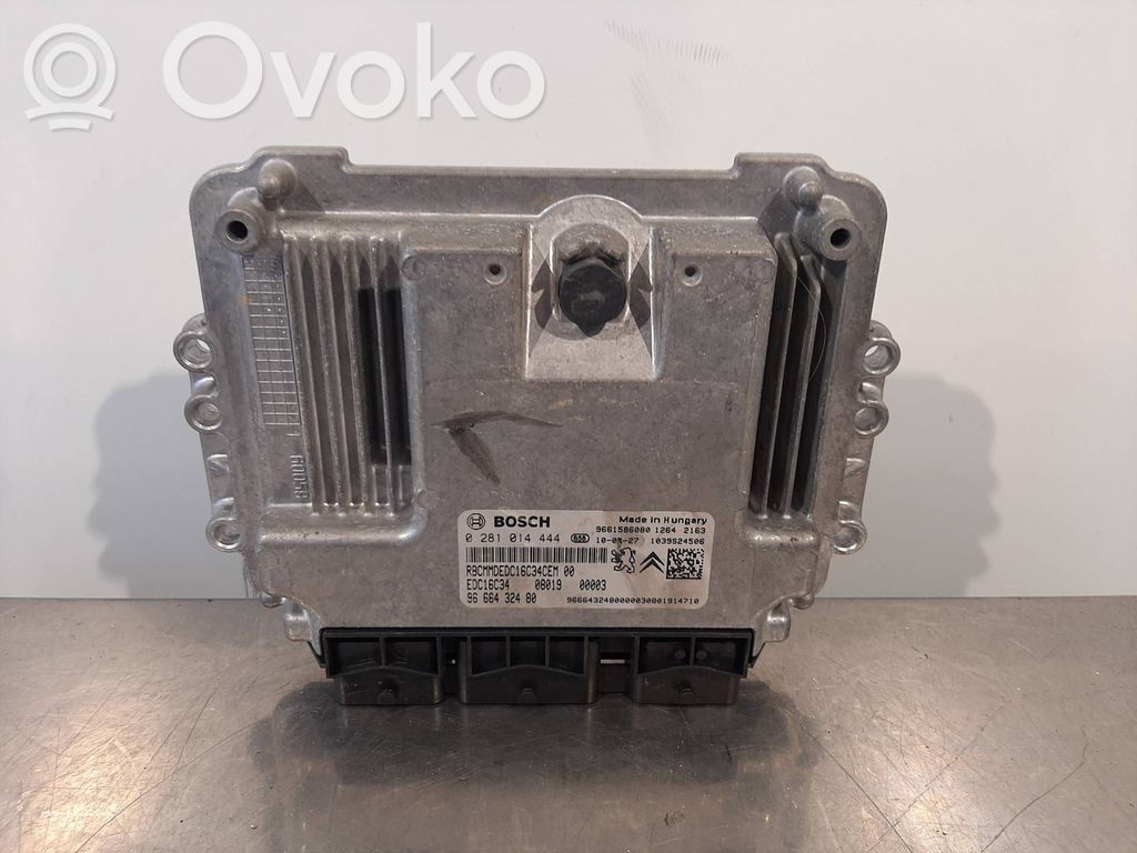 Unidad de control/módulo del motor   9666432480