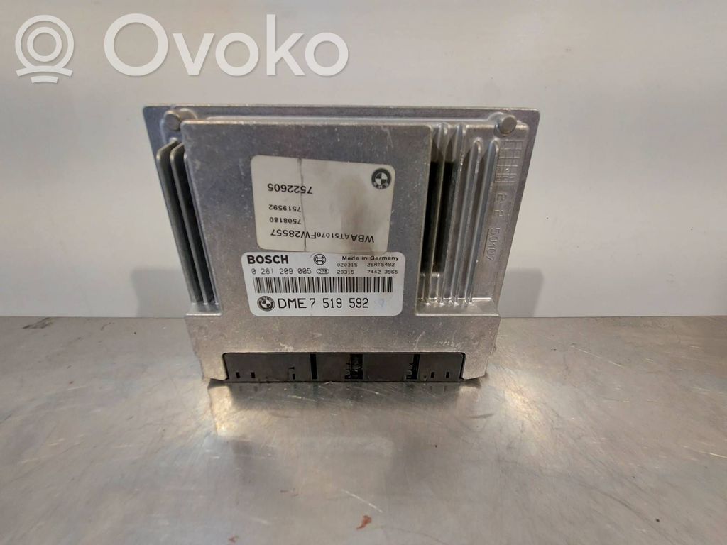 BMW 3 E46 Engine control unit/module 