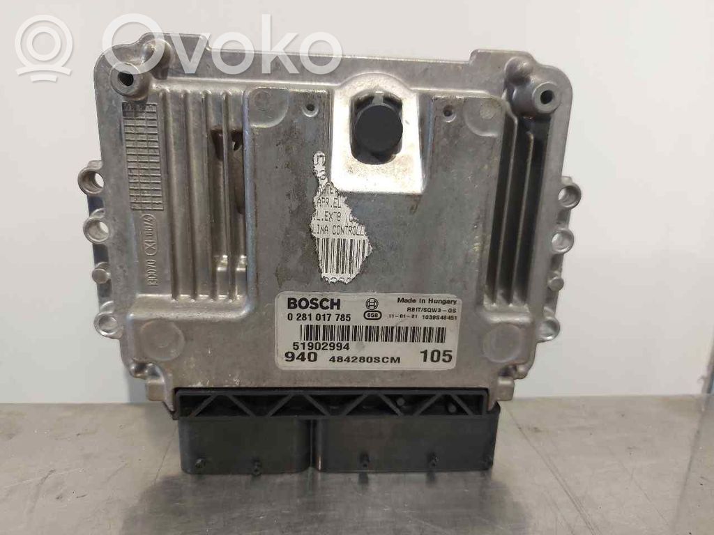 Alfa Romeo Giulietta Engine control unit/module 