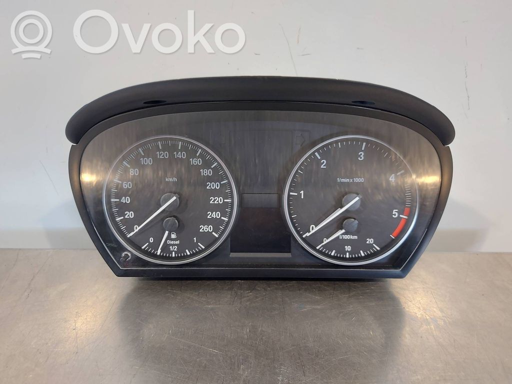 BMW 3 E90 E91 Speedometer (instrument cluster) 